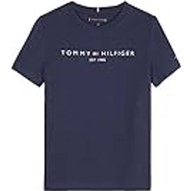 Tommy Hilfiger Essential TEE S/S Stl. 5 år / 110 cm pojkar - Kortärmade T-shirts Från Magasin - C87 (5 år / 110 cm)