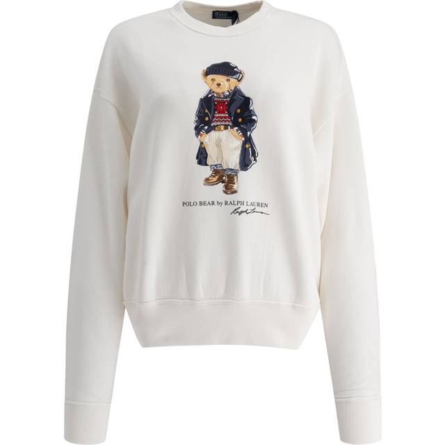 Polo Ralph Lauren Bear Cotton-Blend Jersey Jumper - M