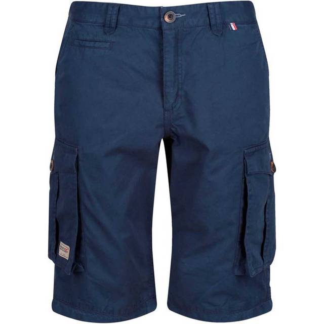 Regatta Men's Breathable Shorebay Vintage Look Cargo Shorts Navy, Size: 40 - Blue
