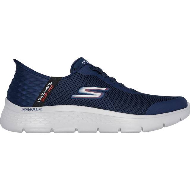 Skechers, Sko, Herre, Blå, 45 EU, Uld, Cocopops Stilfuld Sneaker til Mænd