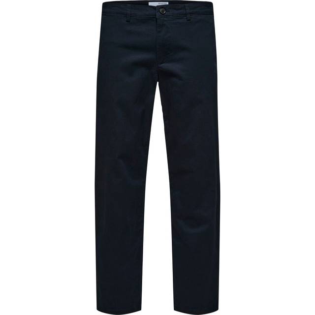 Men's Selected Homme Men's Straight Flex Chinos Dark Sapphire - Navy - Size: 32/32