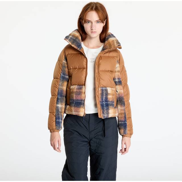 Jacket Columbia Leadbetter Point™ II Print Sherpa Hybrid Camel Brown M (M)