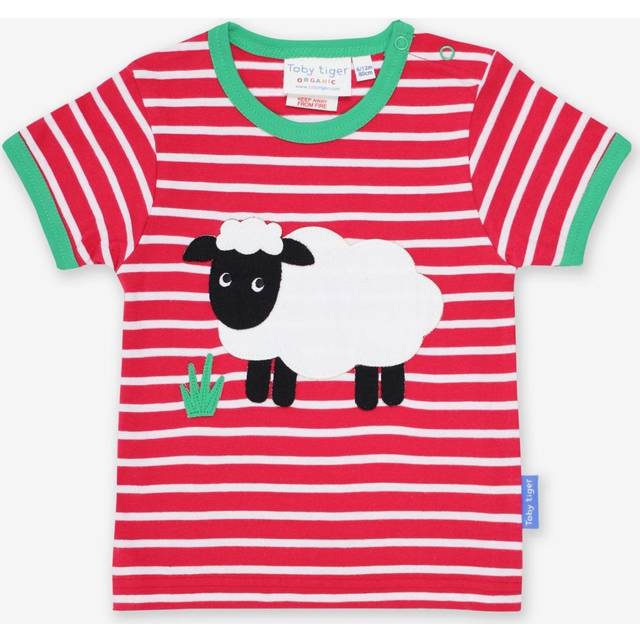 Organic Sheep Applique T-Shirt - 2-3y / 98cm