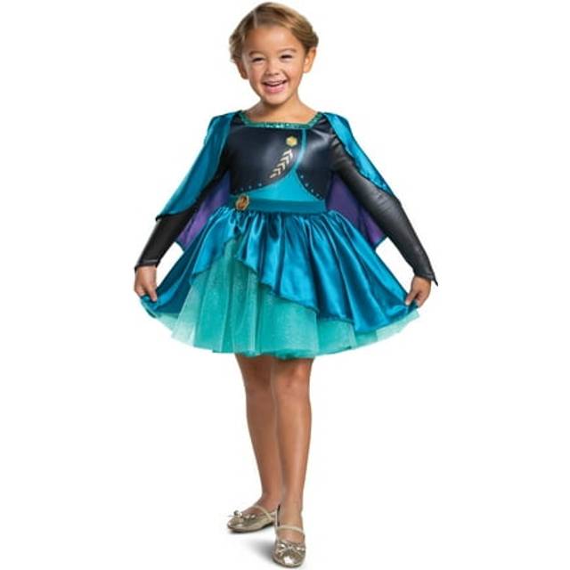 Anna Costume for Girls  Official Queen Anna Frozen 2 Tutu Dress for To