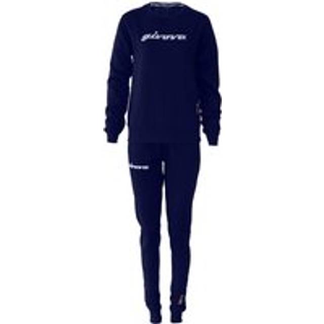 Sequined round neck tracksuit for women Givova 104 - Bleu