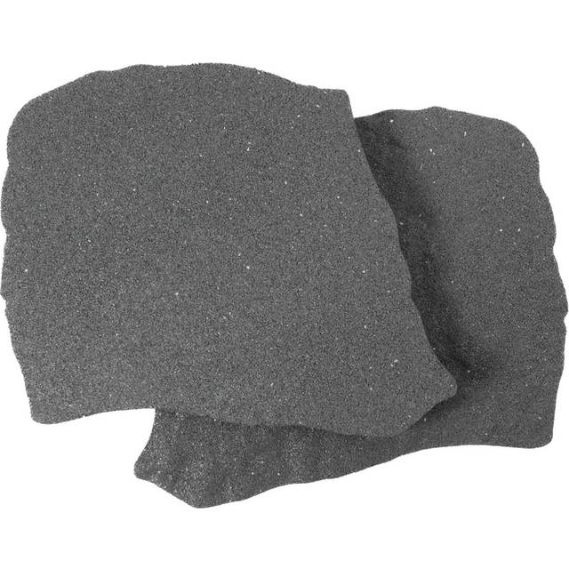 Dakota Fields Eco-Friendly Garden Stepping Stones - Natural Stone Grey (58cm H X 38cm W X 2cm D)