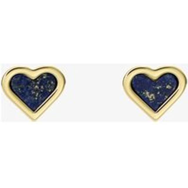 Ted Baker MORLIA Monogram Heart Stud Earrings TBJ3797-02-319 - Gold