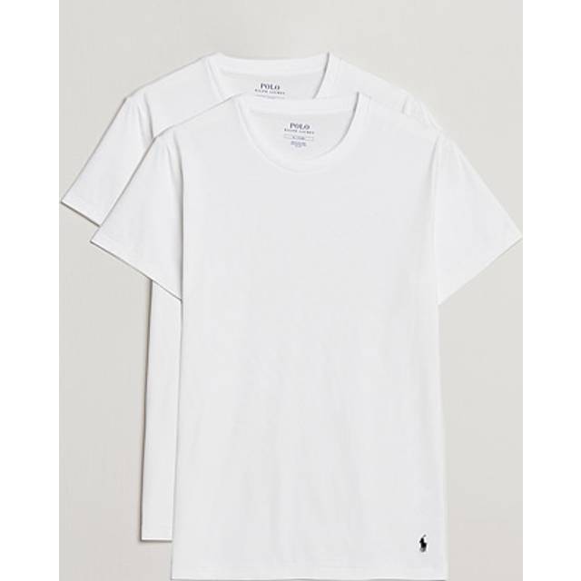 Polo Ralph Lauren – Svarta undertröjor, 2-pack-Vit/a