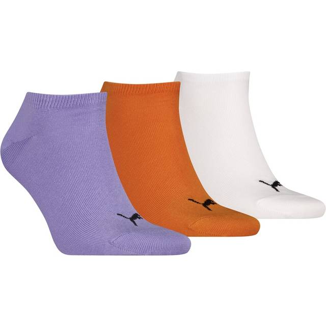 Puma 3-pack Sneaker Socks - White/Lilac - Strl 39/42