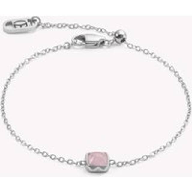 Coeur De Lion Elegance Gemstones Bracelet Rose Quartz October Birthstone For Women - multi