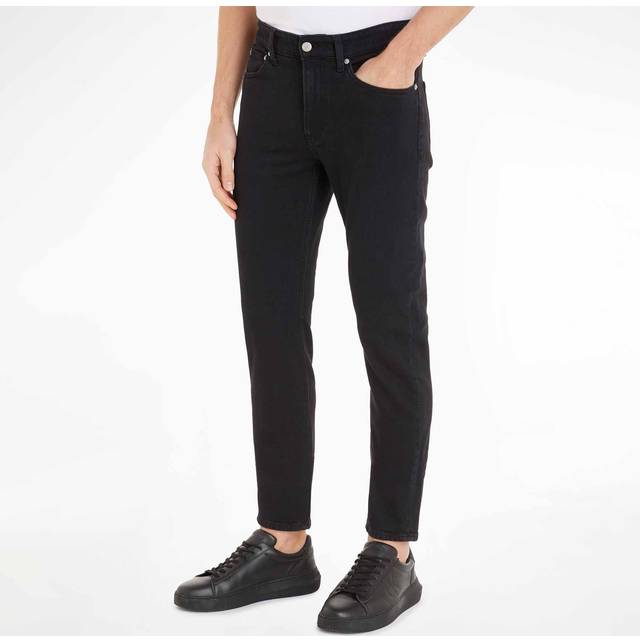 Calvin Klein Jeans – Svarta smala jeans-Svart/a