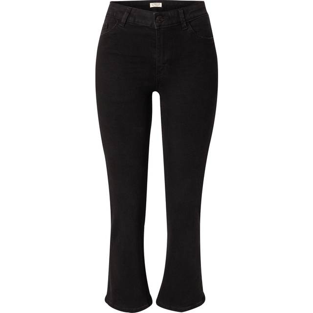 FLARE Karen cropped jeans med medelhög midja