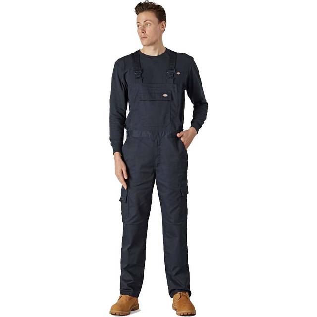 Men's Dickies Men's Everyday Bib and Brace in Dark Navy - Blue - Size: M