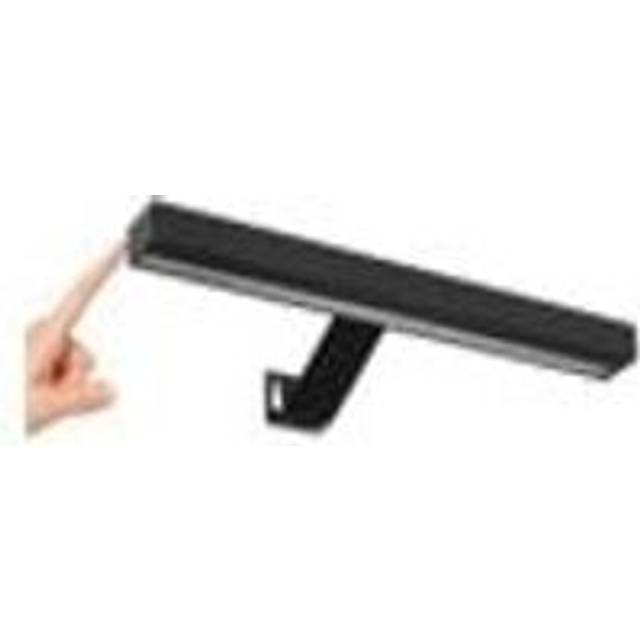 (Single, Black) Ryle Gold Rechargeable Easy Fit Wall Touch Light Fitting
