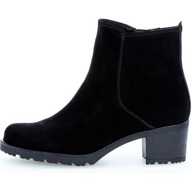 Gabor Delight Womens Ankle Boots Colour: Black Suede, Size: 5.5