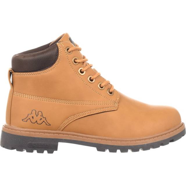 Kappa Logo Tennessee 2 Herren Winter-Stiefelette Schnür-Boots in Kunstleder-Optik 303UY90-937 Braun/Beige