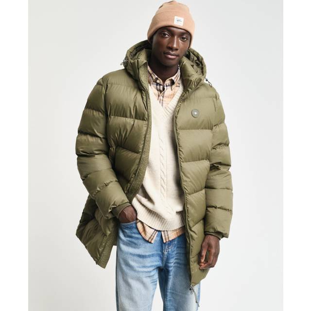 GANT ACTIVE CLOUD MID LENGTH JACKA, Juniper grön, 3XL