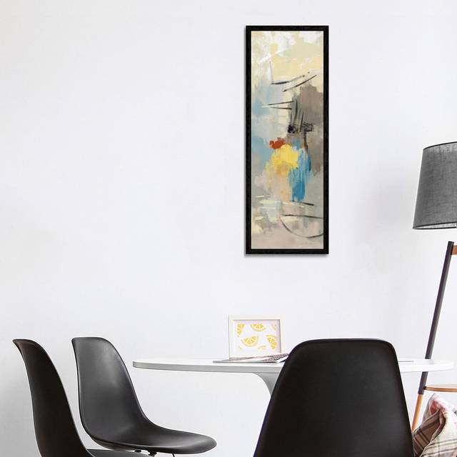 Sail Away II by Silvia Vassileva - Panoramic Gallery-Wrapped Canvas Giclée on Canvas - Black Framed (121.92cm H x 40.64cm W x 3.81cm D)