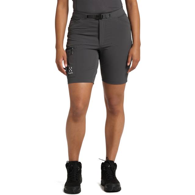 Lizard Softshell Shorts Women Magnetite