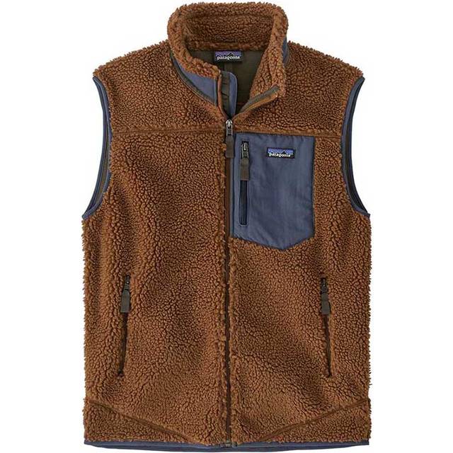 Patagonia Classic Retro-X Vest Fleeceväst Herr Storlek S Färg brun