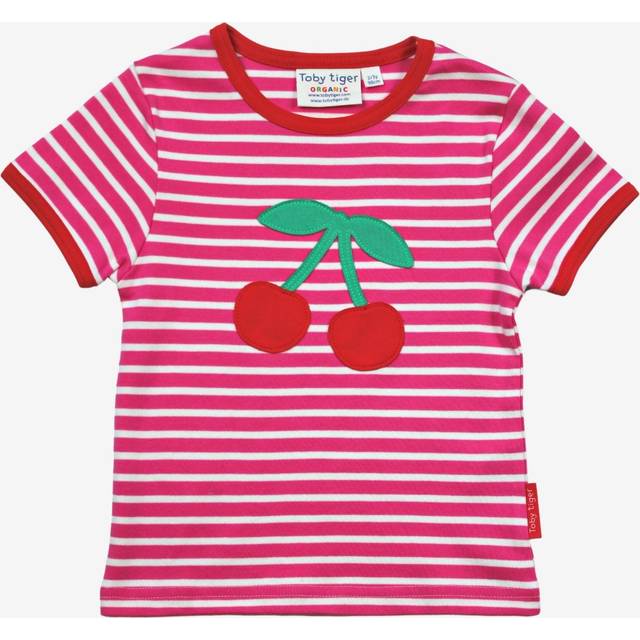 Organic Cherry Applique T-Shirt - 12-18m / 86cm