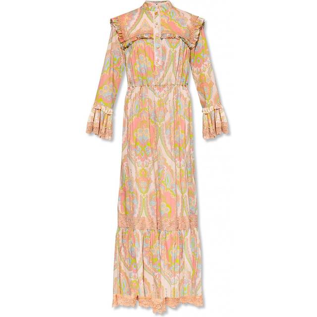 Fiorito Floral Dress - 40 - Black
