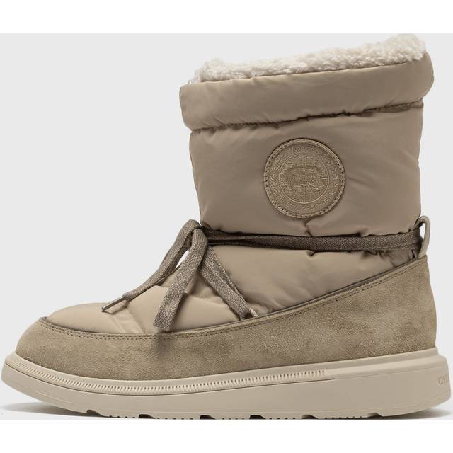 Canada Goose Tan Demma Puffer Boots - 1690 Tan/Linen - US 9