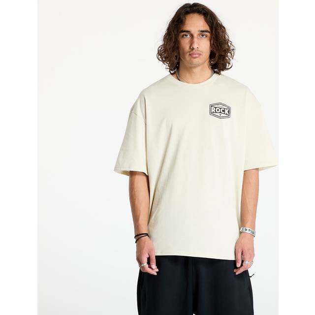 T-shirt Under Armour Project Rock HWT SS Tools Silt/ Golden Yellow/ Black S (S)