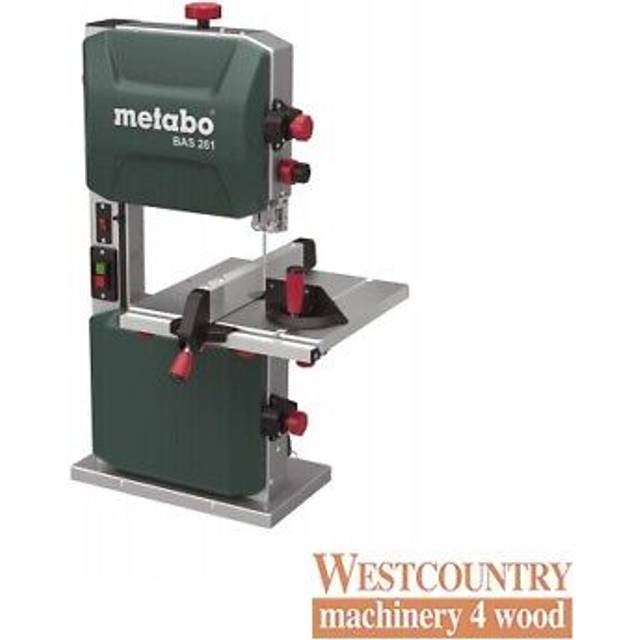 Metabo bas 261 precision 245mm band saw 240v/400w 619008380