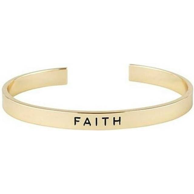 CB Gift 22440X Simply Faith Cuff Bracelet - Faith