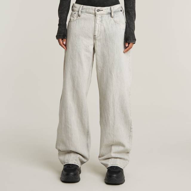 G-Star för kvinnor. D22889-D490-G808 Jeans Judee Low Waist Loose grå (30/34), Casual, Denim, Ekologisk bomull, Hållbar - Svart, Grå (30/34)