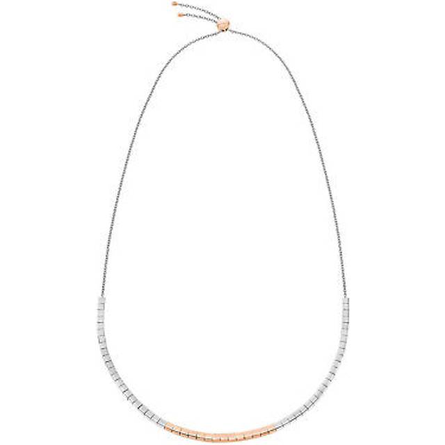 Calvin klein ladies tune collection two-tone necklace kj9mpn200100