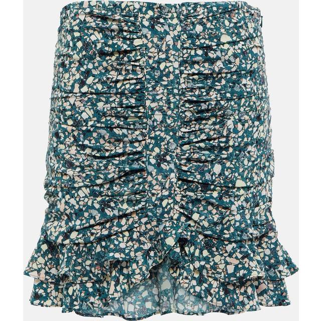 Isabel Marant Milendi silk-blend miniskirt