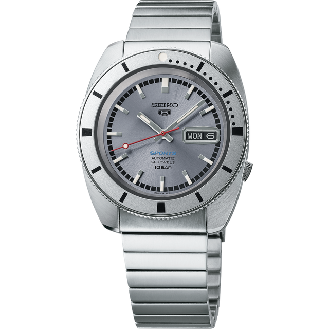 SEIKO 5 Sports SKX Series Limited Edition Automatic 44.8MM Men's Watch SRPL03 - Silver - 44.8 mm