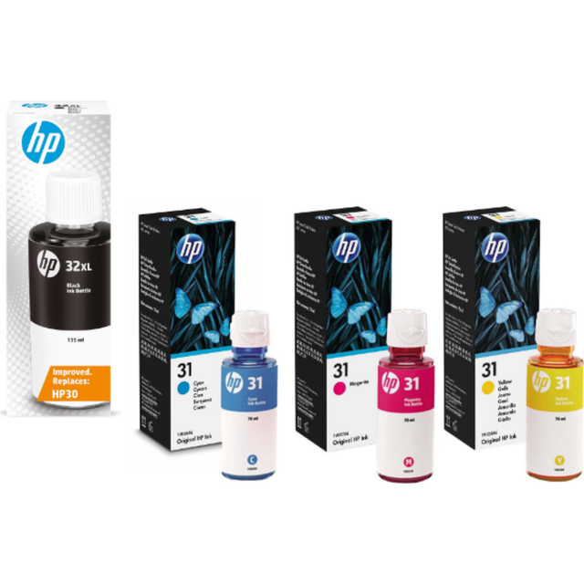 Genuine HP Smart Tank Plus 500 Multipack Ink Bottles