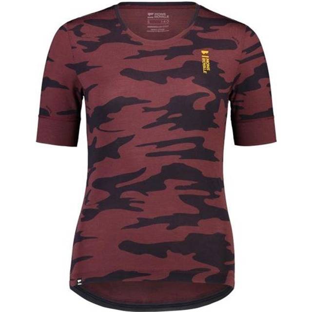 Cykeltröja Mons Royale Dam Cadence Tee svart large