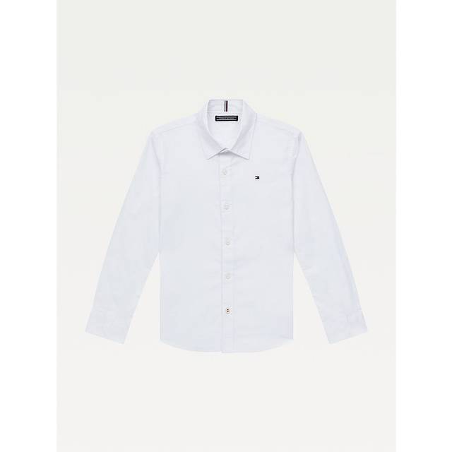 Tommy Hilfiger Kids' Cotton Blend Poplin Shirt