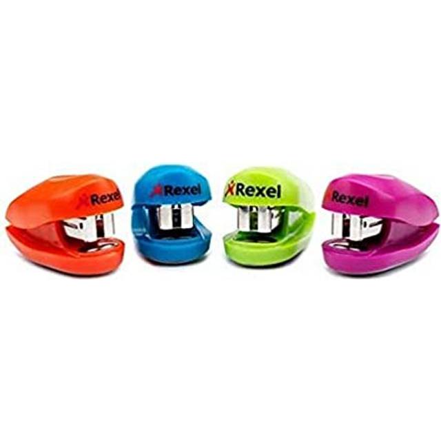 Buddy Mini Stapler, 10 Sheet Capacity, Fits in a Handbag, Includes Staples, Assorted Colours, 2100150, 1 Unit