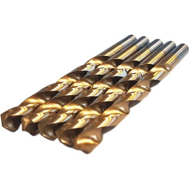 80 mm HSS TiN metallborr 5 st