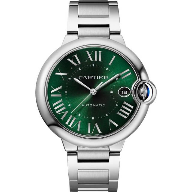 Stainless Steel Ballon Bleu de Cartier Watch - Silver - 40mm