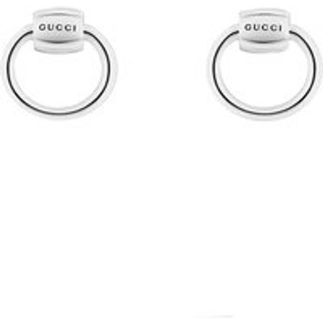 Gucci Horsebit Sterling Silver Earrings