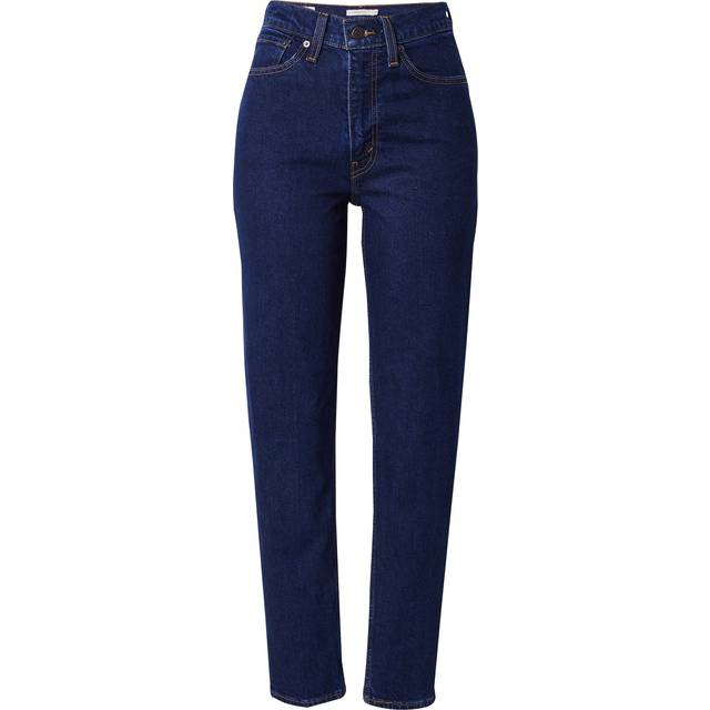 Jean Mom taille haute - Bleu - 27/30