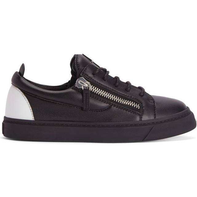 Giuseppe Zanotti - Nicki contrast-panel sneakers - women - Other fibres - 35 - Black