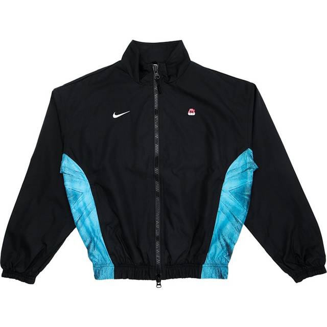 Nike x Skepta Crossover Printing waterproof Sports Jacket US Edition Black CU9743-010 - L