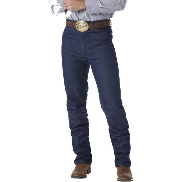 Wrangler Men's Cowboy Cut Slim Fit Jean  Prewashed Indigo  32W x 30L