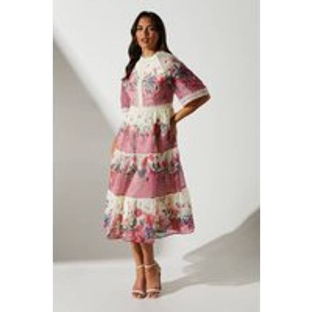 Coast multi a-line dress womens occasion dresses