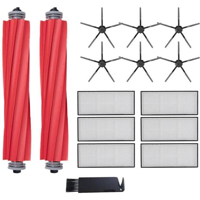 For Xiaomi Roborock S7 T7s Rubber Main Brush Side Brush Filter Kit