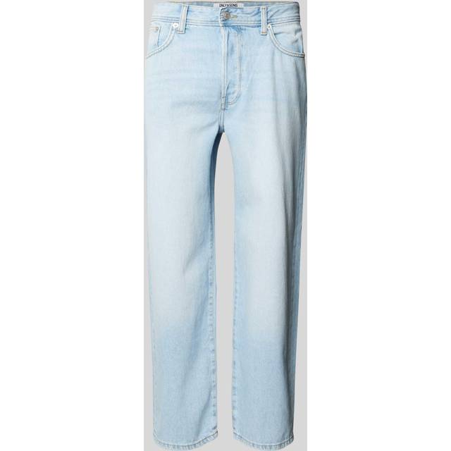 Only & Sons Onsfade Loose Lb 6780 Tai Dnm Noos Loose fit jeans Blå