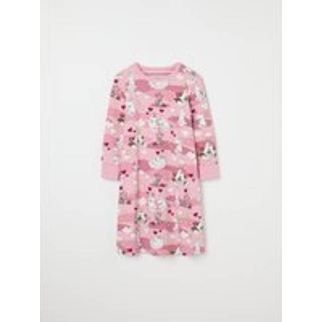 Moomin Print Nightdress - Pink - 8-10y x 134/140