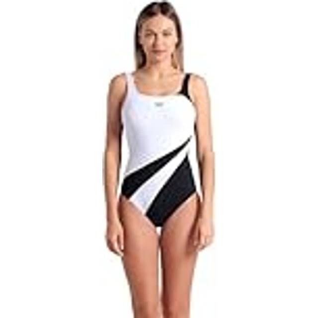 Liliana Shapewear Swimsuit - Black/White - 18